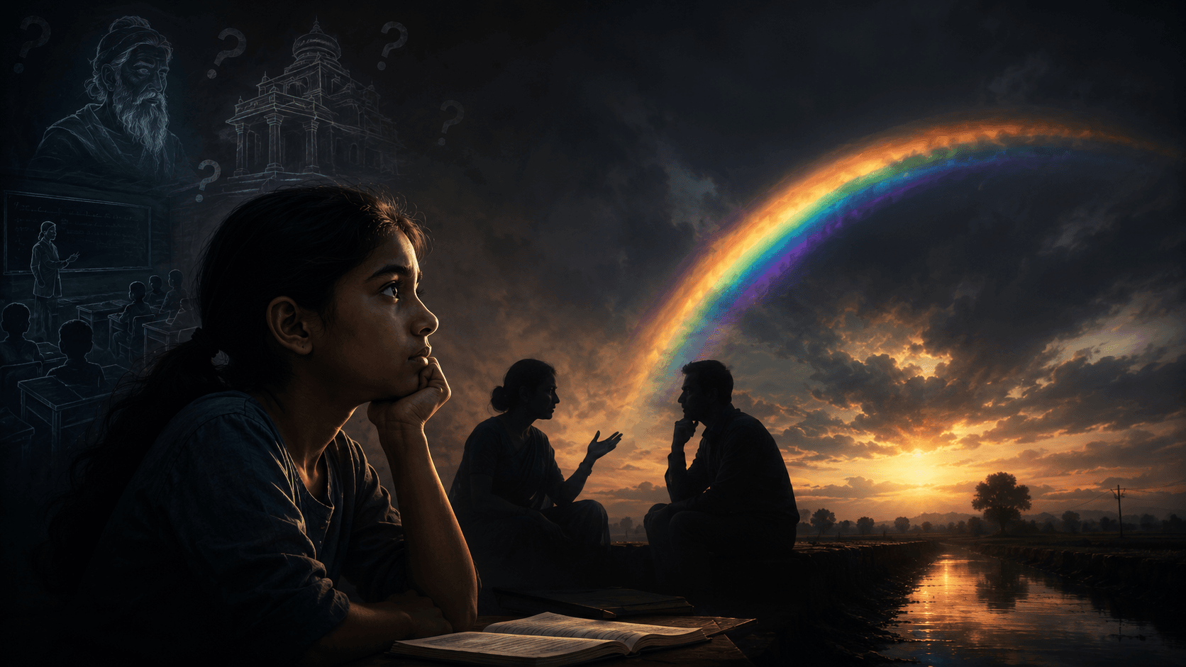 THOUGHT: THE RAINBOW IN THE SKY